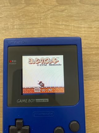 Game Boy Pocket Lite Azul