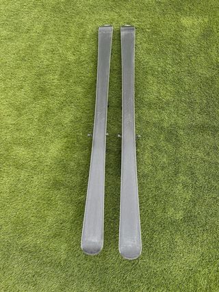 Esquís Quechua 160cm con fijaciones Salomon