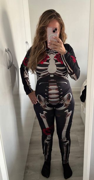 Disfraz Esqueleto Mujer Talla Única