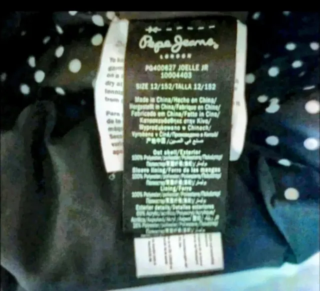 Abrigo acolchado Pepe Jeans Talla 12 años