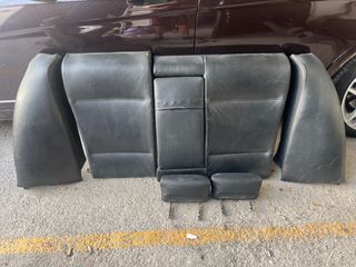 Respaldo Asientos Traseros BMW E46 Cuero Negro