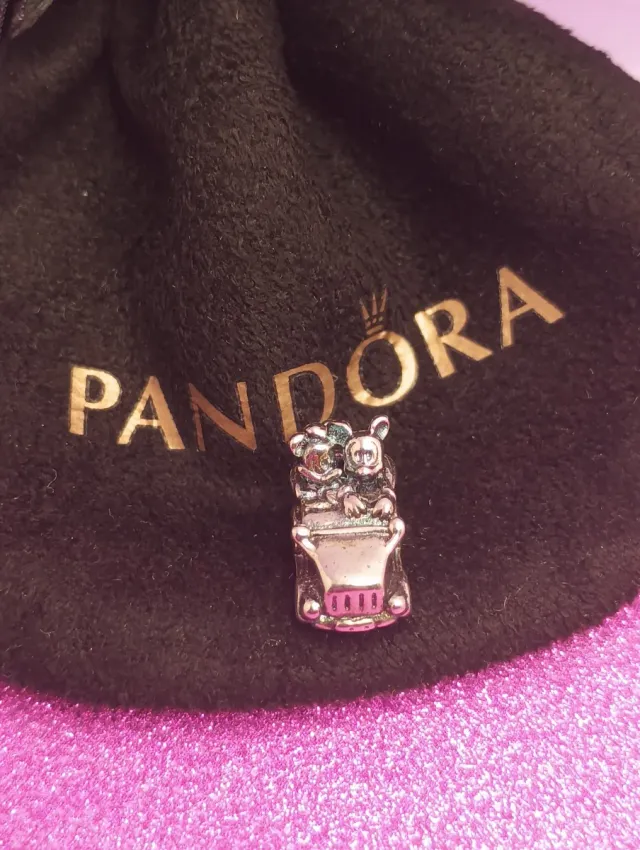 Charm Pandora Coche con Figuras
