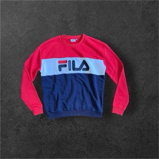 Felpa Fila Tricolore Taglia S