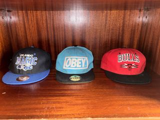 Pack Exclusivo Gorras NBA Retro + Obey de Regalo