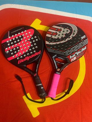 2 Palas de pádel Bullpadel