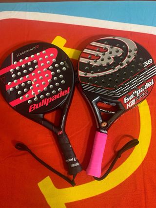 2 Palas de pádel Bullpadel
