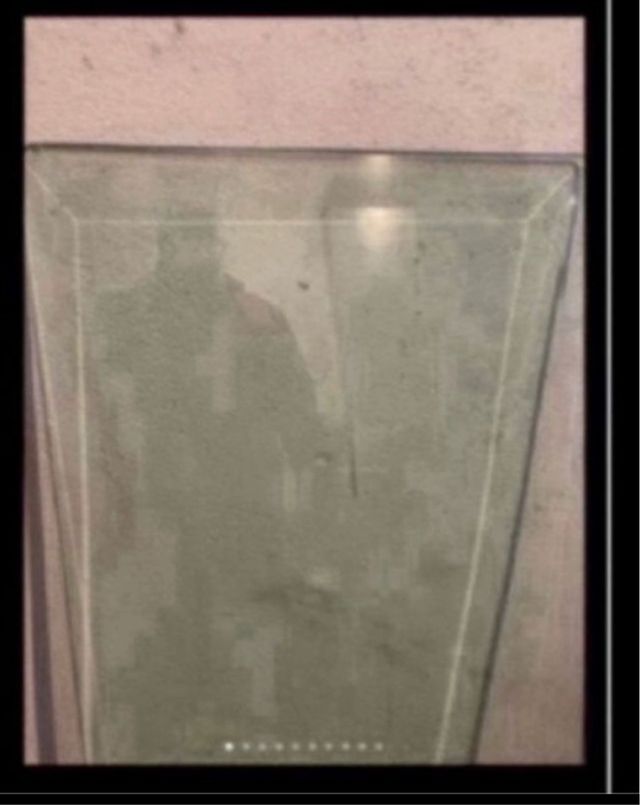 Cristal biselado decorativo