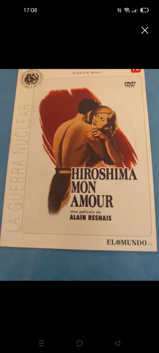 DVD Hiroshima Mon Amour (Guerra Nuclear)