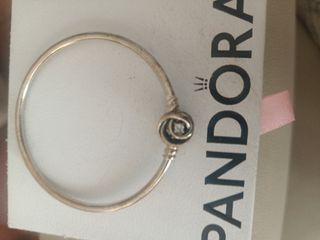 Pulsera Pandora Rosa y Plata