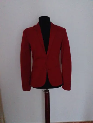 Chaqueta Americana Roja Talla XS