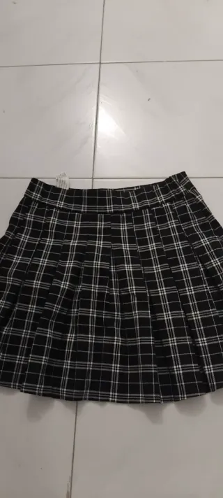 Falda de cuadros para mujer