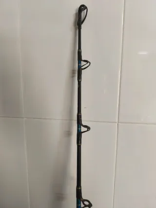 Caña + carrete de pesca curricán