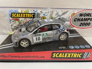Scalextric Peugeot 206 WRC World Champion 2000
