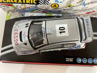 Scalextric Peugeot 206 WRC World Champion 2000