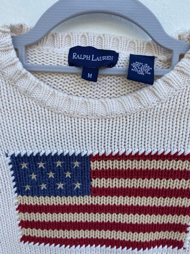 Jersey Ralph Lauren bandera USA (10/12 años)