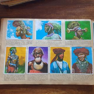 Álbum cromos La naturaleza y el hombre Completa