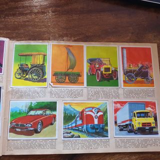 Álbum cromos La naturaleza y el hombre Completa
