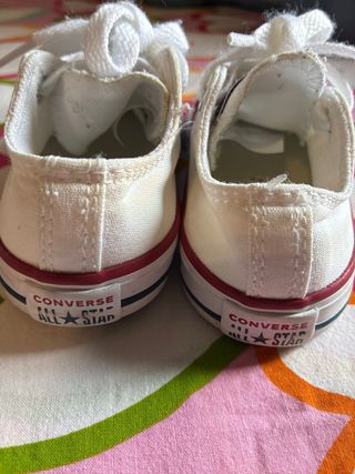 Zapatillas Converse Blancas Niños