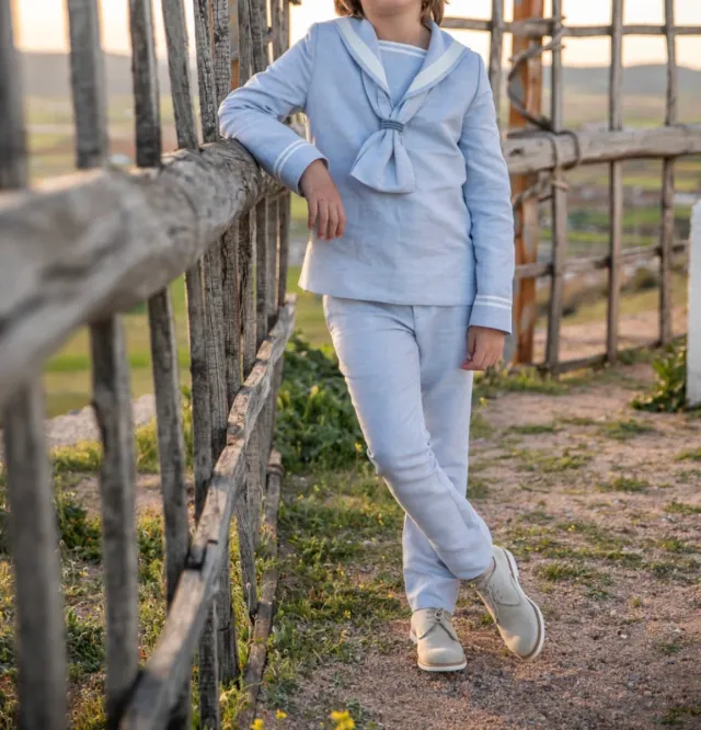 Traje Comunión niño Estels D'argent Azul