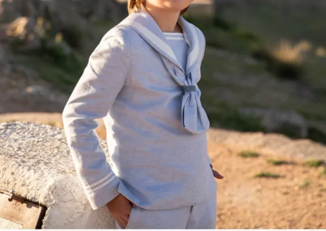 Traje Comunión niño Estels D'argent Azul