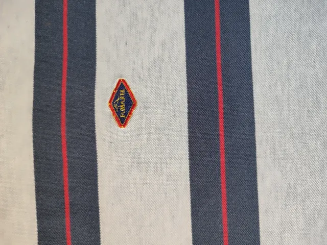 Camiseta Fumarel Rayas Talla XL Vintage.