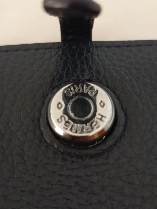 Cartera Hermes Negra Original