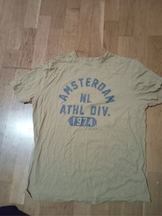 Camiseta Primark Talla M AMSTERDAM ATHL DIV. 1974