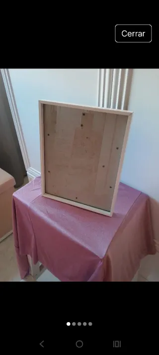 Marco de fotos de madera
