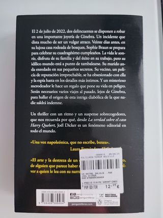 Un animal salvaje de Joël Dicker 
