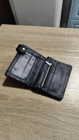 Cartera Piel Death Note Negra