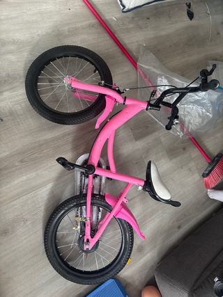 Bicicleta infantil rosa