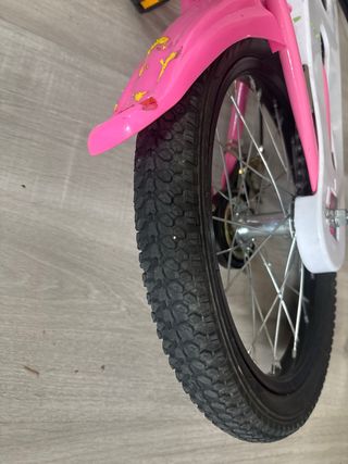 Bicicleta infantil rosa