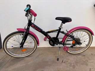 Bicicleta infantil BTWIN rosa
