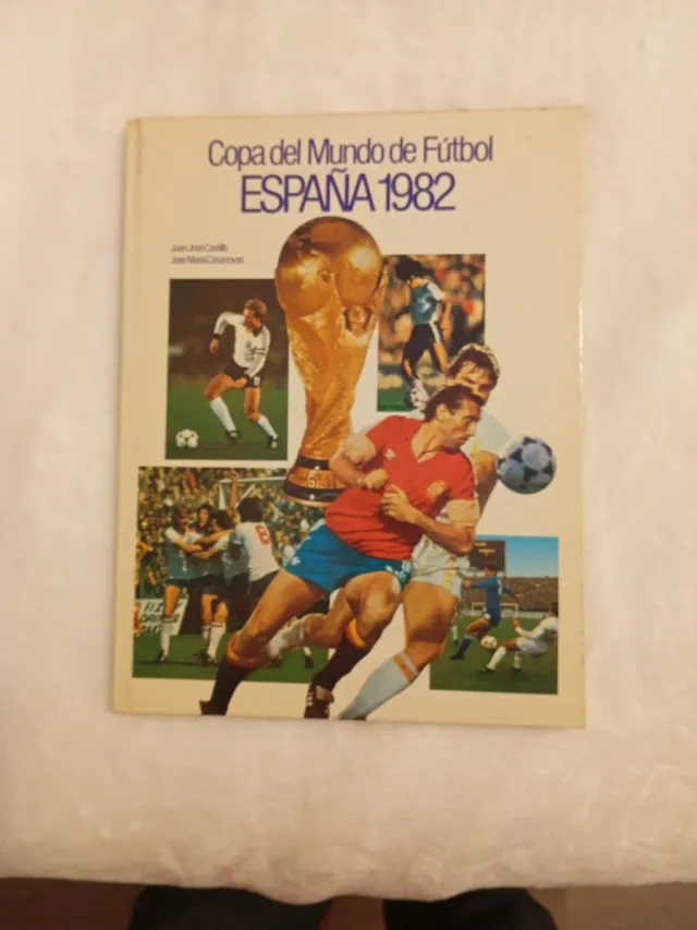 Libro copa del mundo de fútbol españa 82