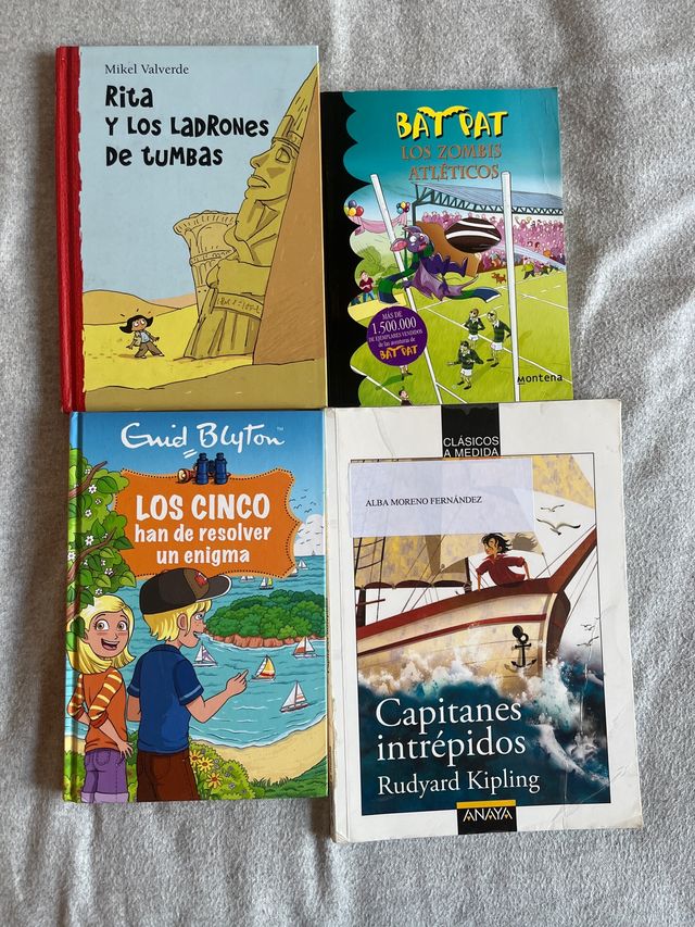 pack 4 libros