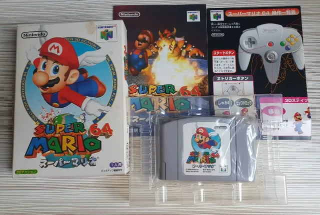 Super Mario 64 Nintendo 64 Japonés