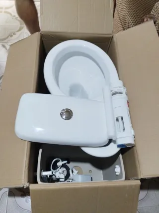 Inodoro Blanco Nuevo a Estrenar