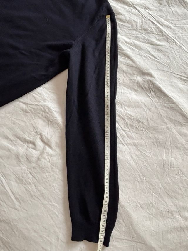 Jersey lana Merino Hugo Boss negro