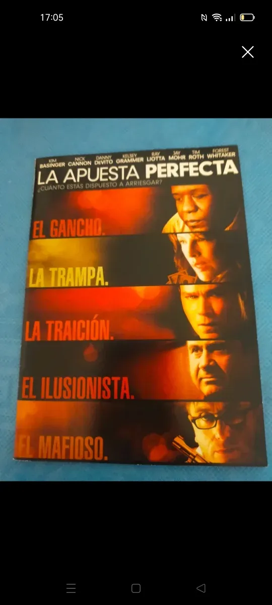 DVD La Apuesta Perfecta