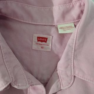 Camicia Levi's rosa taglio classico