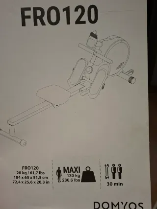 Máquina de remo DOMYOS FR0120