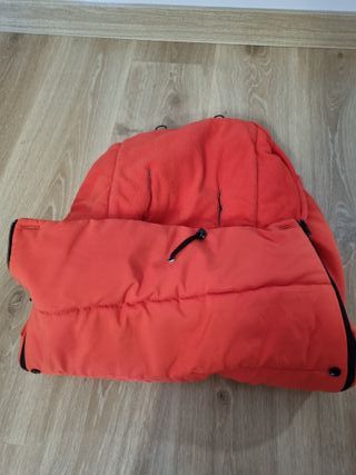 Funda Saco Invierno naranja silla Bugaboo 