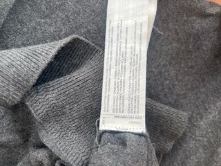 Jersey Mango Algodón y Cashmere Gris
