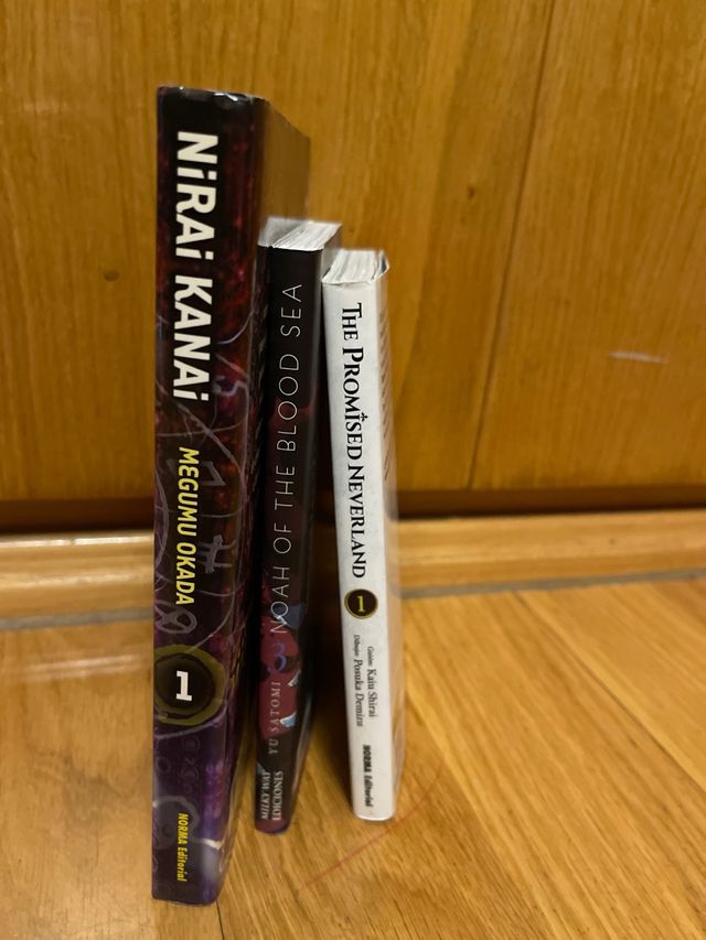 pack 3 mangas vol 1- temática : ficción oscura