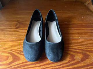 Bailarinas Stradivarius Negras Talla 38