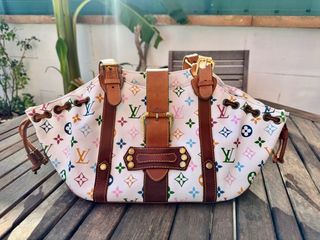 Louis Vuitton Theda GM Monogram Multicolore Blanco