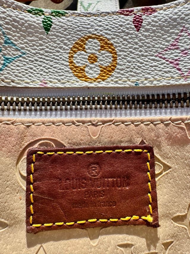 Louis Vuitton Theda GM Monogram Multicolore Blanco