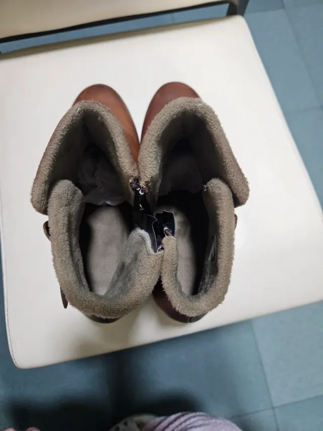 Botines de piel talla 40