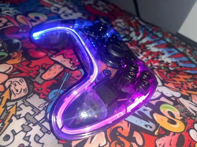 Mando Gaming Mars Gaming Transparente LED