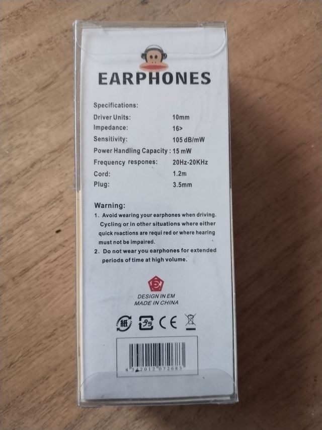 Auriculares Colección Paul Frank